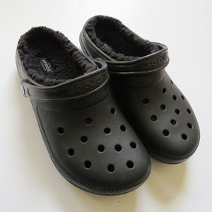 Crocs Classic Fuzz Lined Clogs Unisex New